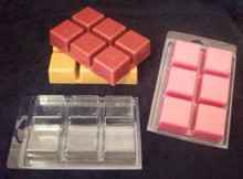 Do you have customers using 2 breakaway tarts at a time? This clamshell is the perfect product for them! The double 6 cavity wax tart clamshell holds two times the amount of wax as the standard 6 cavity wax tart clamshell. The clamshell creates 1.5" X 1.5" breakaway tarts. Each clamshell holds approximately 6 oz of wax.

Double the wax tart size, means double the burning time!

 

Outside Dimensions:
Height- 5.7500
Width- 3.8740

Inside Dimensions:
Height- 4.7440
Width- 3.1100

Price Per Case:
$107.48

Cavity Dimensions:
Height- 1.5000
Width- 1.5000
Depth- 1.0000

Quantity Per Case:
375 pieces/case

 
