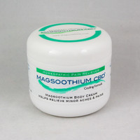 Magsoothium 4oz Magnesium and Arnica Cooling Cream infused with CBD/Hemp Oil