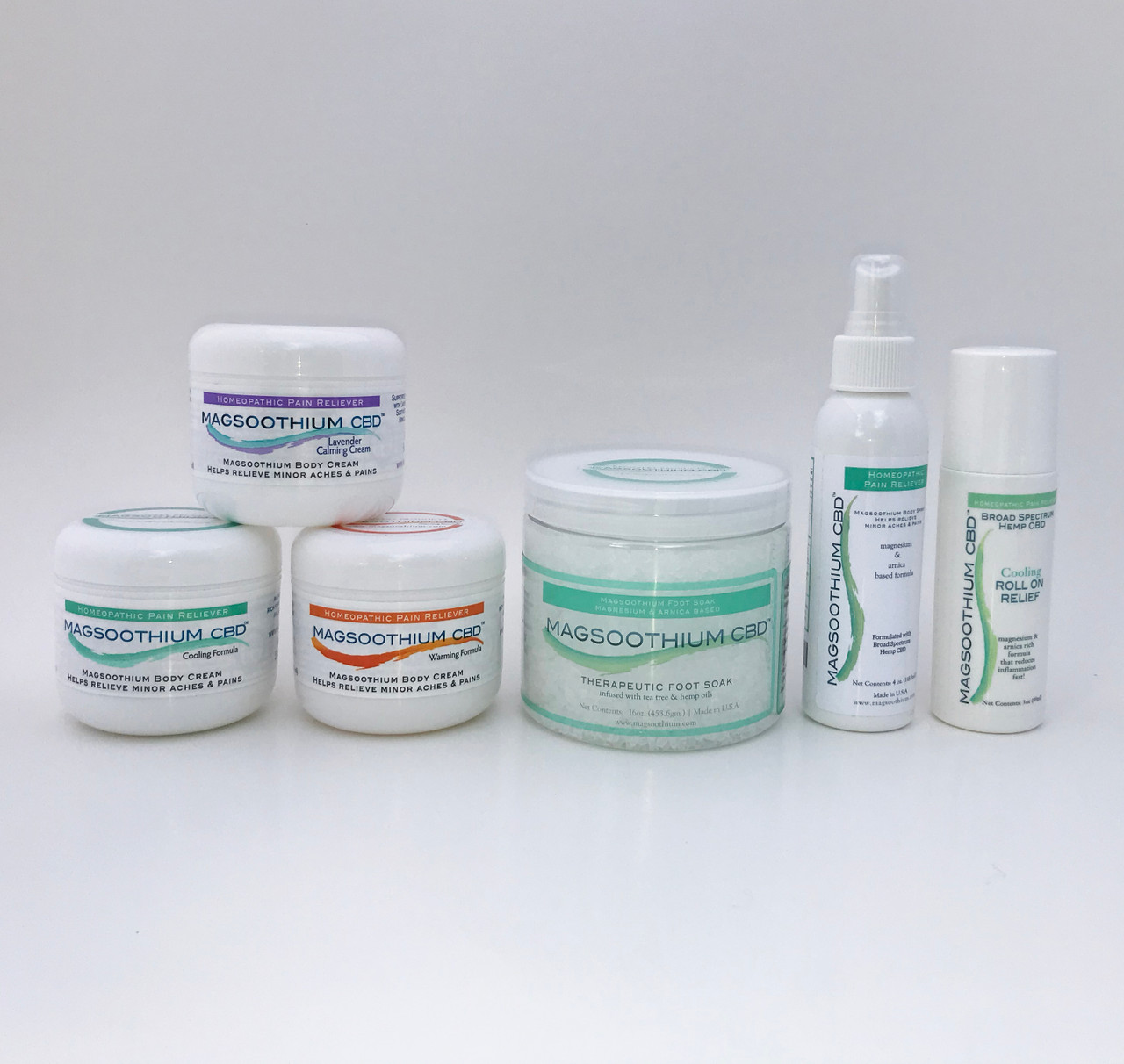 The CBD Family Set - Magsoothium - Magnesium Sulfate Therapeutic