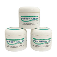 Magsoothium CBD 4oz Cooling Cream (3 pack)