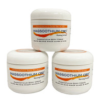 Magsoothium CBD 4oz Warming Cream (3 pack)