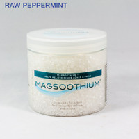 16oz Magsoothium Recovery Crystals Raw Peppermint