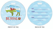 Lake Erie, Buffalo Lakes, Lake Erie near Buffalo, Luggage tag, ID Tag, Buffalo Luggage Tag, Buffalo ID tag, Buffalo, Buffalo NY