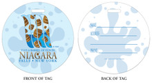Barrel of Fun in Niagara Falls, NY, Niagara Vacation, Niagara Falls, Fun in Niagara Falls, Luggage tag, ID Tag, Niagara Luggage Tag, Niagara ID tag, Niagara Falls, NY