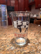 Beautiful 16 oz. mixing glass,Full Color Pub Glass,wrap printed onto the glass,Dishwasher Safe