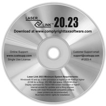 LASER LINK 2023 SOFTWARE (item # 12034).  Recommended for small-large businesses. 2023