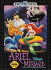 Disney's Ariel: The Little Mermaid- Sega Genesis (With Box and Book)