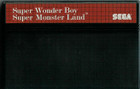 Wonder Boy in Monster Land - SEGA Master System (Cartridge Only)
