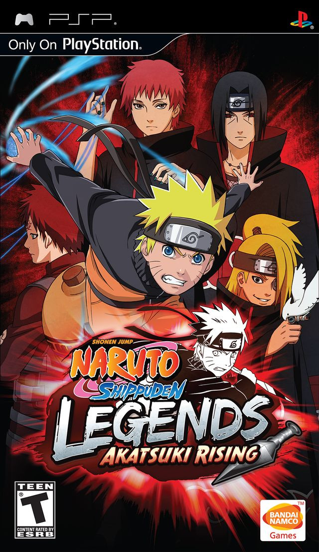 Naruto Shippuden: Legends: Akatsuki Rising - PSP (Used)