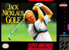 Jack Nicklaus Golf - SNES (cartridge only)