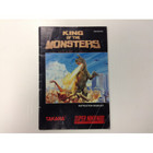 King of the Monsters Instruction Booklet - SNES