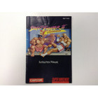 Street Fighter II Turbo Instruction Booklet - SNES