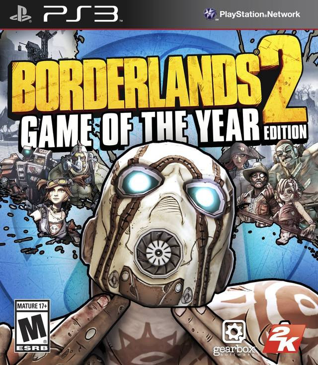 borderlands game of the year edition ps3