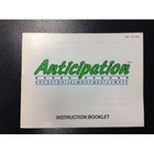 Anticipation Instruction Booklet - NES
