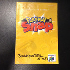 Pokemon Snap Instruction Booklet - N64