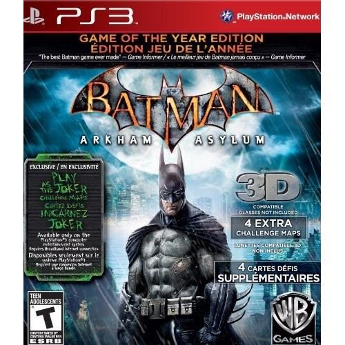Batman Arkham Asylum Goty Ps3