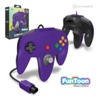 Captain Premium Controller for N64 - Rival Purple