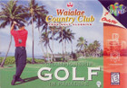 Waialae Country Club - N64 Nintendo 64 Game Complete CIB Tested Working - N64 (Label Wear)