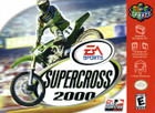 Super Cross 2000 - N64 Nintendo 64 Game With Box, No Book - Tested Working - N64 (Label Wear)