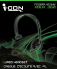 ICON Wired Headset - XBOX 360