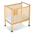 SafetyCraft® Compact-Size Fixed-Side Crib Clearview Headboard