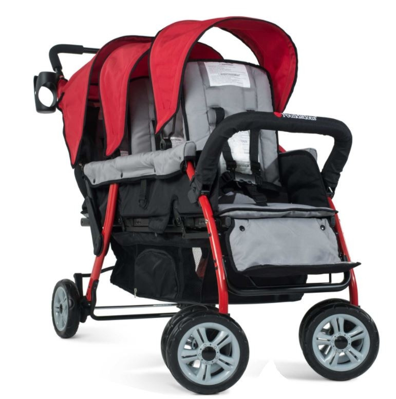 Foundations trio sport sales tandem stroller