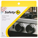 Safety 1ˢᵗ® Stove Knob Covers, Black 5 Pack (Case of 24)