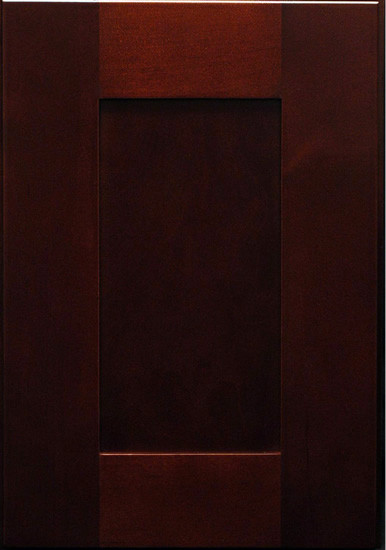 Mocha Shaker Sample Door