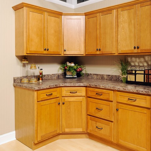 Oak Shaker Kitchen Cabinet Set - RTA Cabinet Hub