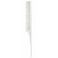 YS-106 extra long tail comb, white