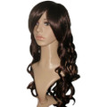 SHW-7 long wavy synthetic hair wig