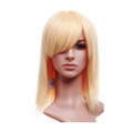CHW-11 Blonde Medium Cosplay Hair Wig