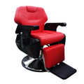 31307C-MR5-050 barber chair, chilli red