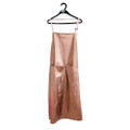 Salon Apparel PVC apron, bronze w print
