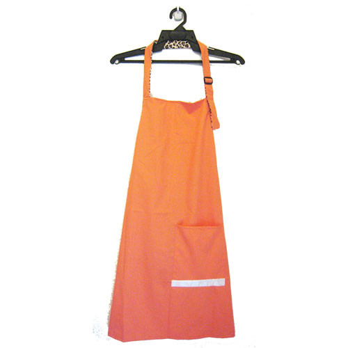 UB apron orange w trim - Hair-hub.com