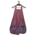 Cobbler maroon PVC apron