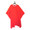 Tokyo Crepe cape, red w contrast trim
