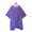 Tokyo Crepe cape, d.purple w contrast trim