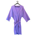 UB kimono-style crepe cape purple
