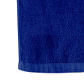 Cotton spa towel 16x32in 100g, dark blue 12pc/pk