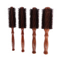 Gourd No.P10, P12, P14, P16 Roll Hair Brush with Wood Handle