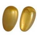 EC2 ear cover, golden, 2pc/pk