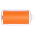 Orange elastic foam curler 32x70mm 6c/pk