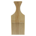 6BAM17 bamboo detangling comb