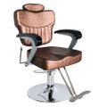 2201D-13-102D threading/styling chair, shining bronze