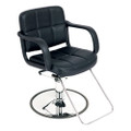 9024-WR1-001 styling chair, black