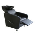 32804CHD-001-CF shampoo basin chair set, black