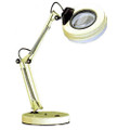 IT-AFMA-70LF3 chrome tabletop magnifying lamp with base 22W