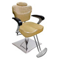 2201D-7-109 threading/styling chair, shining light yellow