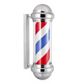 007-C large dome shape classical rotating barber sign pole light
